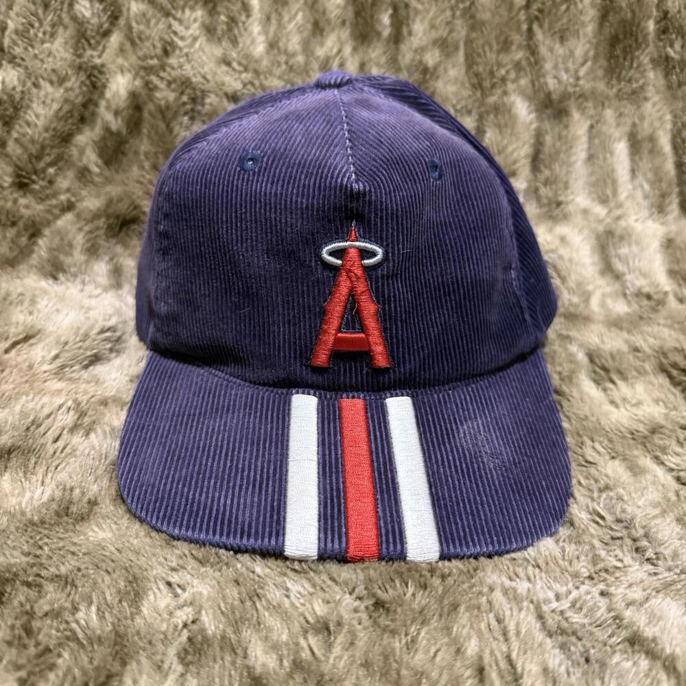 California Angels Corduroy Cap Hat One Size Adidas Men’s